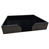 Black Leatherette 20 x 16 Conference Pad Holder